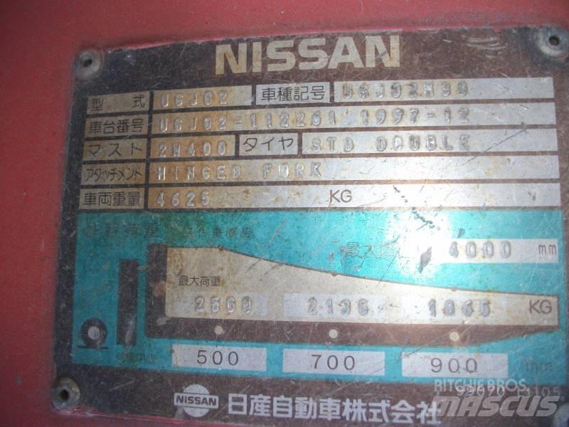 Nissan UGJ02M30 Gasstapler
