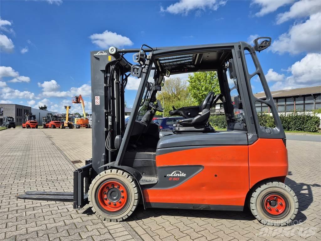 Linde E50HL-01 Elektrostapler