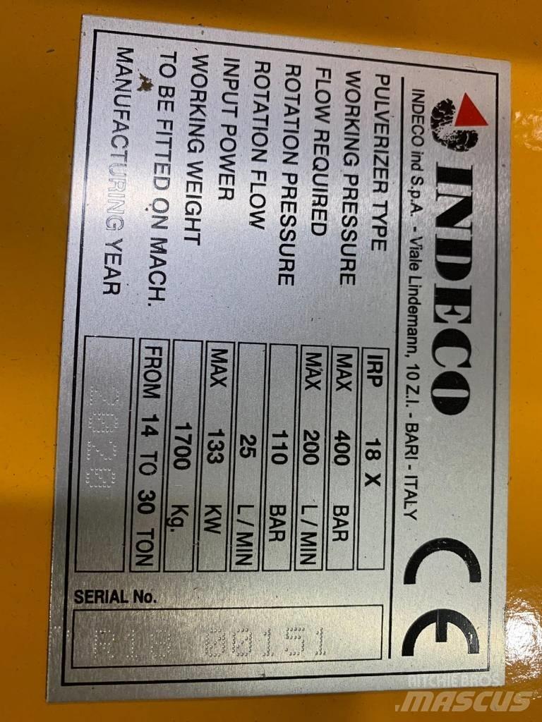 Indeco IRP 18X Pulverisierer
