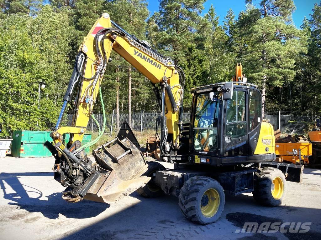 Yanmar B 95 W Mobilbagger