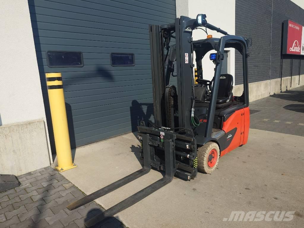 Linde E15/386-02 Elektrostapler