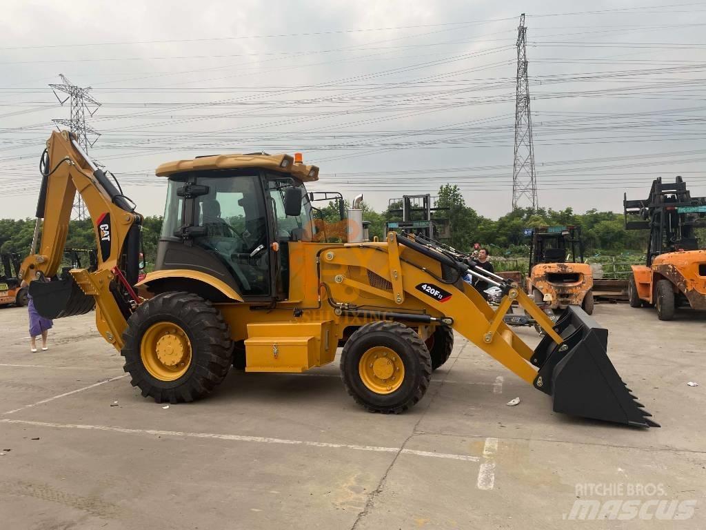 CAT 420 F Baggerlader
