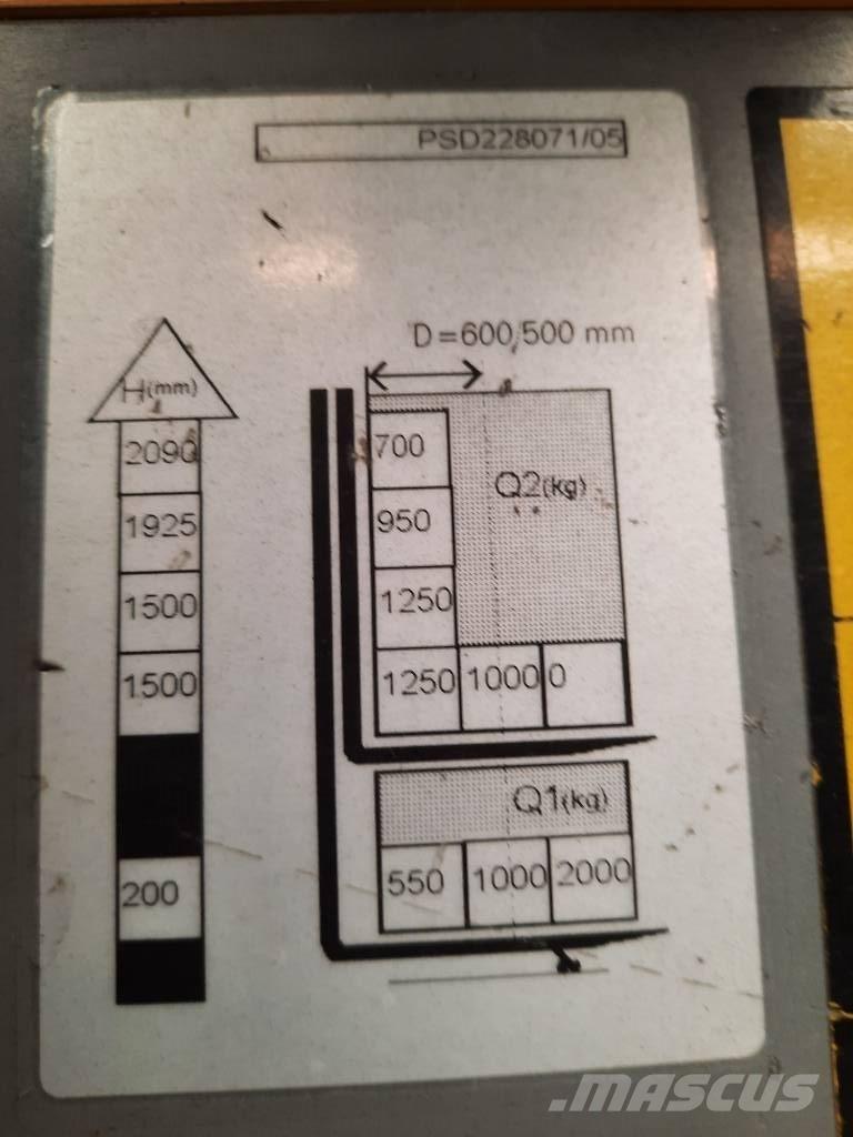 CAT PSD125/160 Deichselstapler