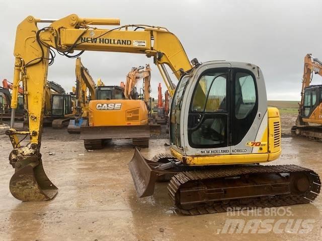 New Holland E 70 SR Midibagger  7t - 12t