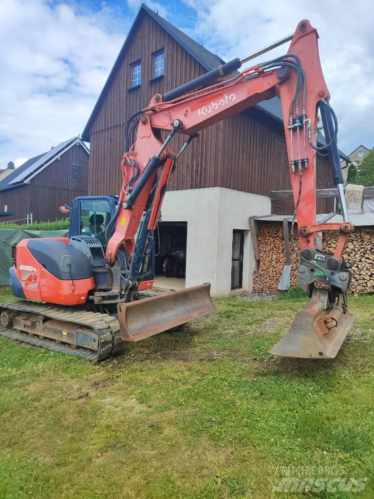 Kubota KX 080-4 Midibagger  7t - 12t
