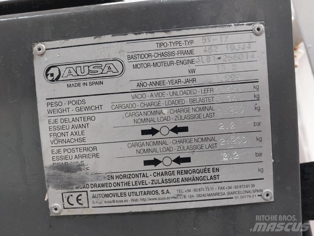 Ausa DV 17 Minidumper