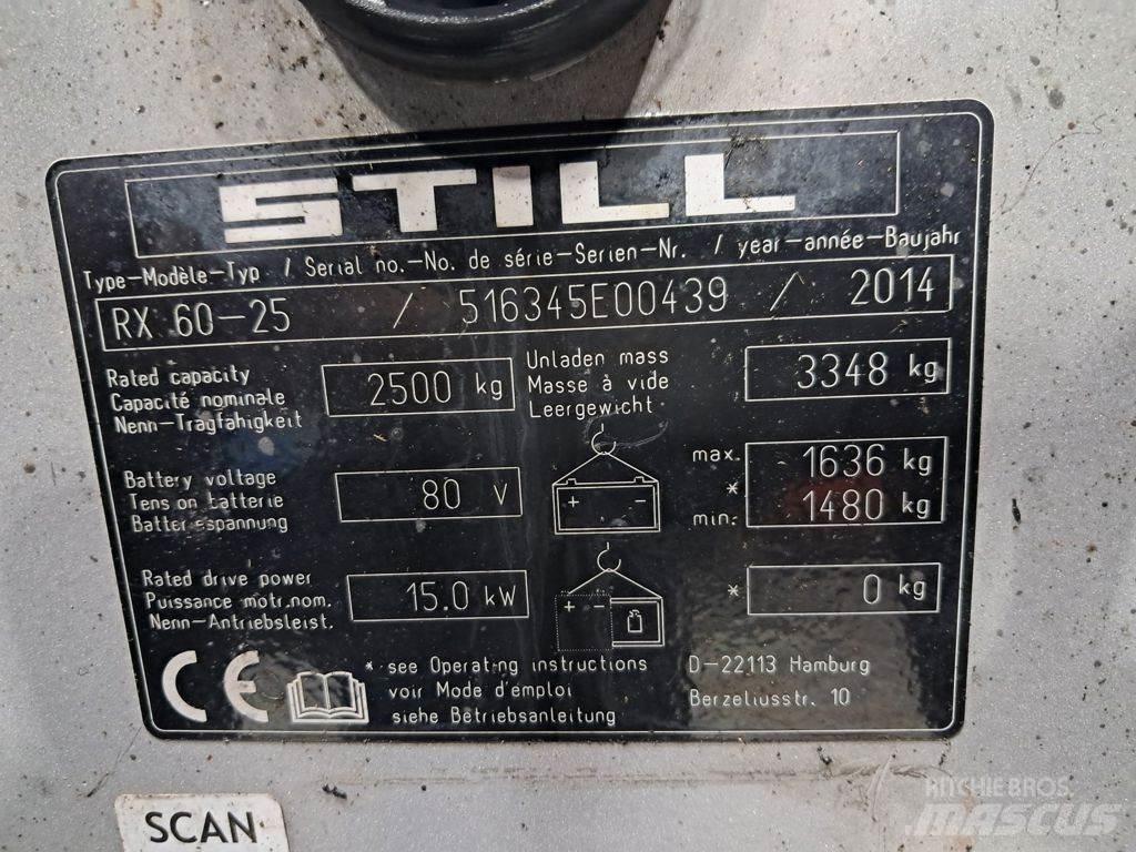 Still RX60-25 Elektrostapler