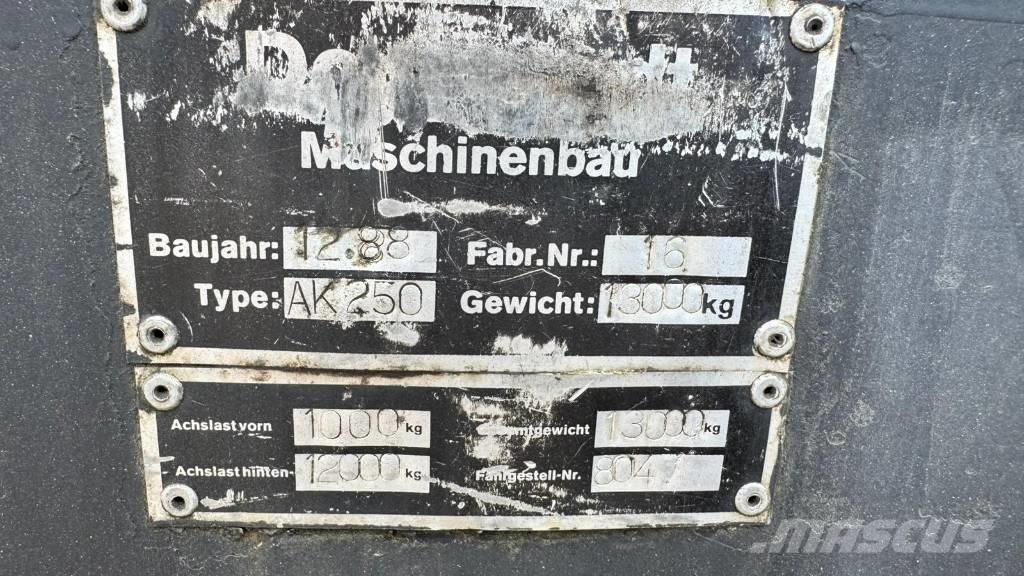 Doppstadt AK 250 Schredder