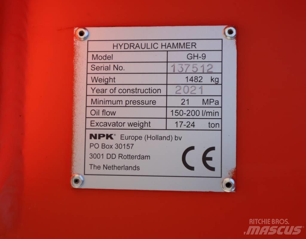 NPK GH-9 E. 17-24 t Hammer / Brecher
