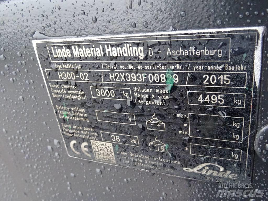 Linde H30D-02 Dieselstapler