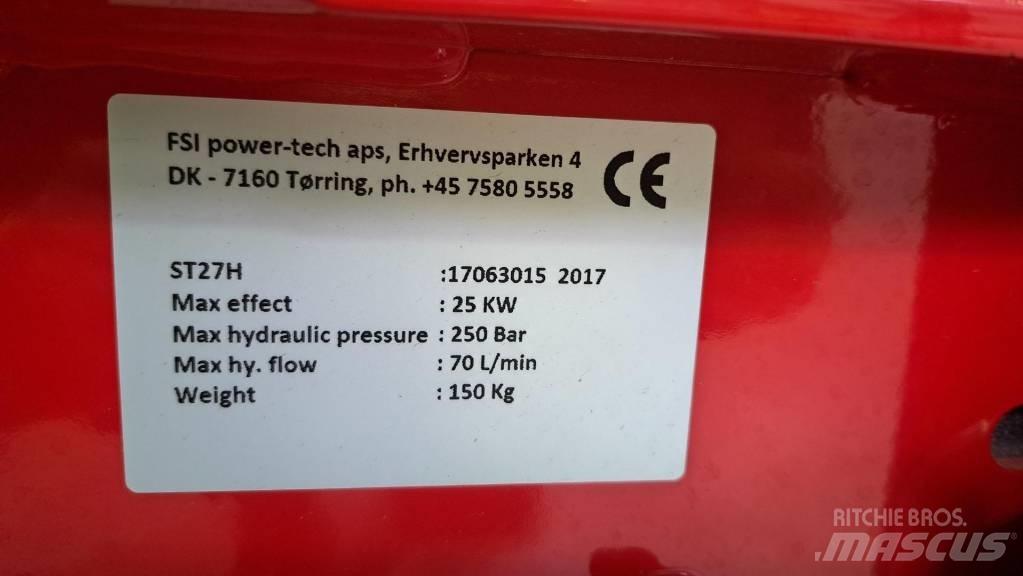 FSI ST27H Baumstumpffräsen
