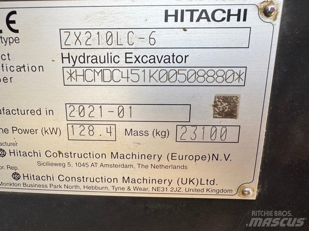 Hitachi ZX 210 LC-6 Raupenbagger