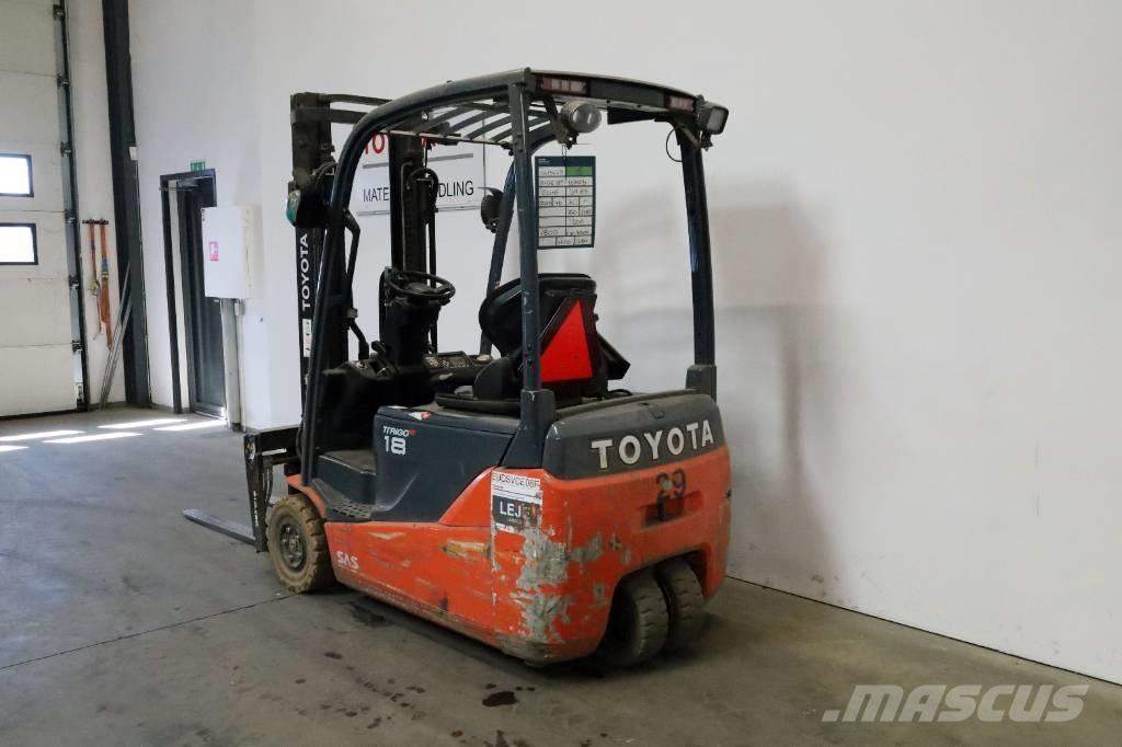 Toyota 8FBE18T Elektrostapler
