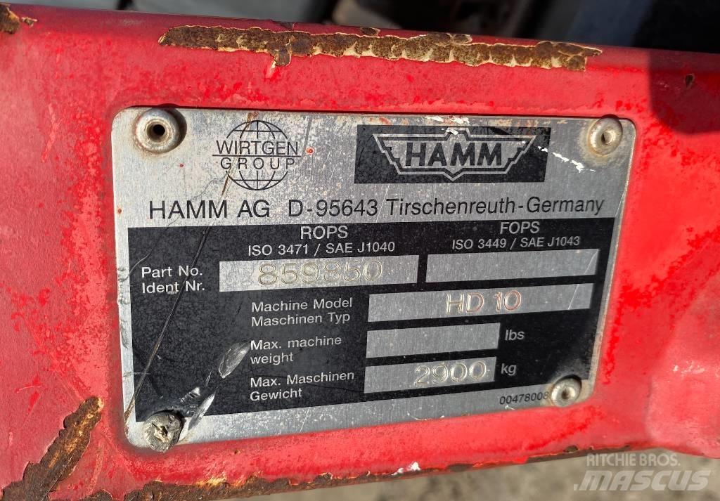 Hamm HD 10 Tandemwalzen