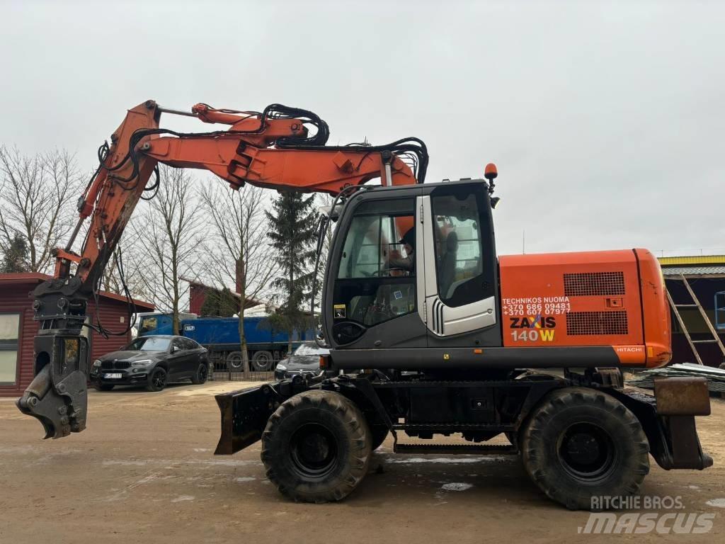 Hitachi ZX 140 W-3 Mobilbagger