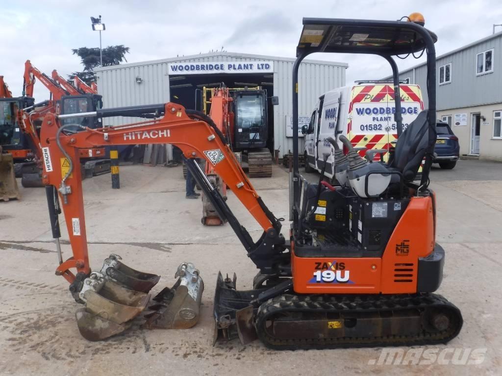 Hitachi ZX 19 U-6 Minibagger < 7t