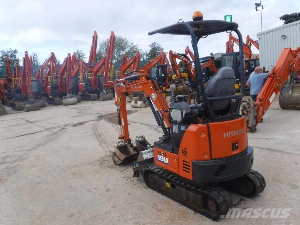 Hitachi ZX 19 U-6 Minibagger < 7t