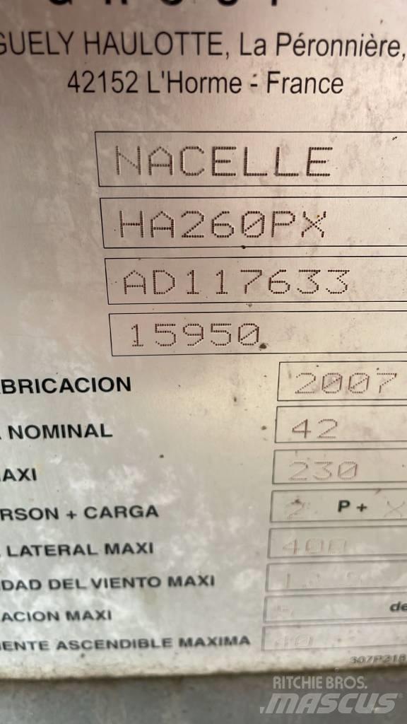 Haulotte HA 260 PX Gelenkteleskoparbeitsbühnen