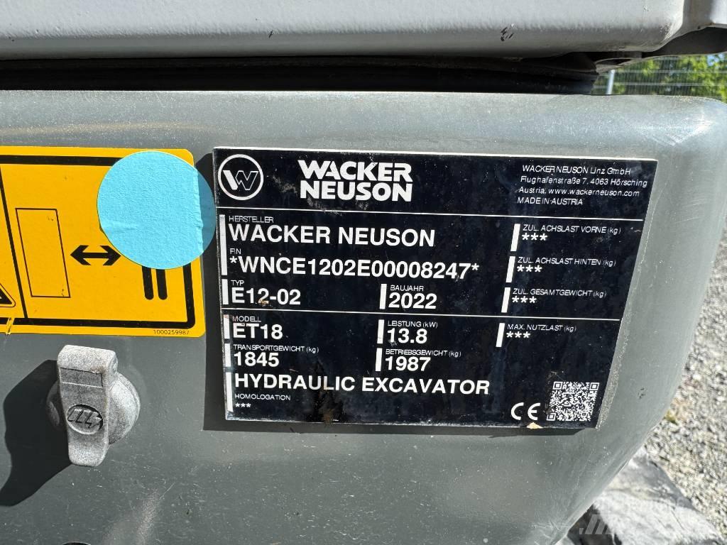 Wacker Neuson ET18 Raupenbagger