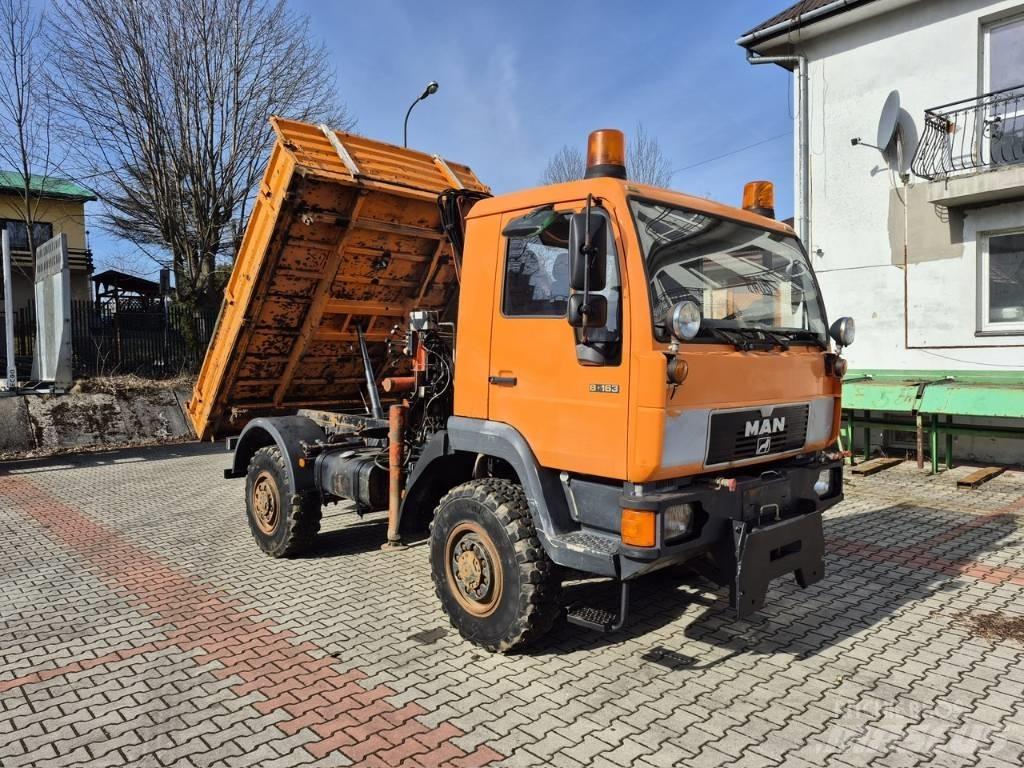 MAN 8 163 Wywrotka Kipper