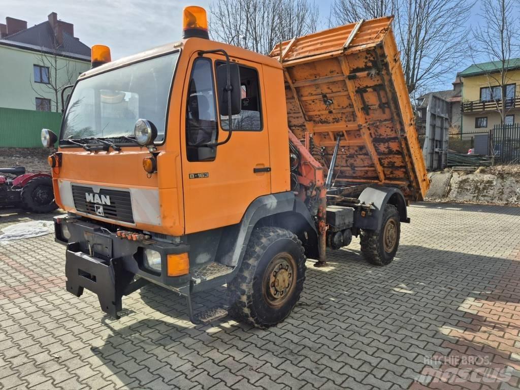 MAN 8 163 Wywrotka Kipper