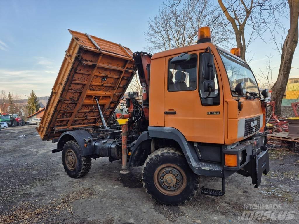 MAN 8 163 Wywrotka Kipper