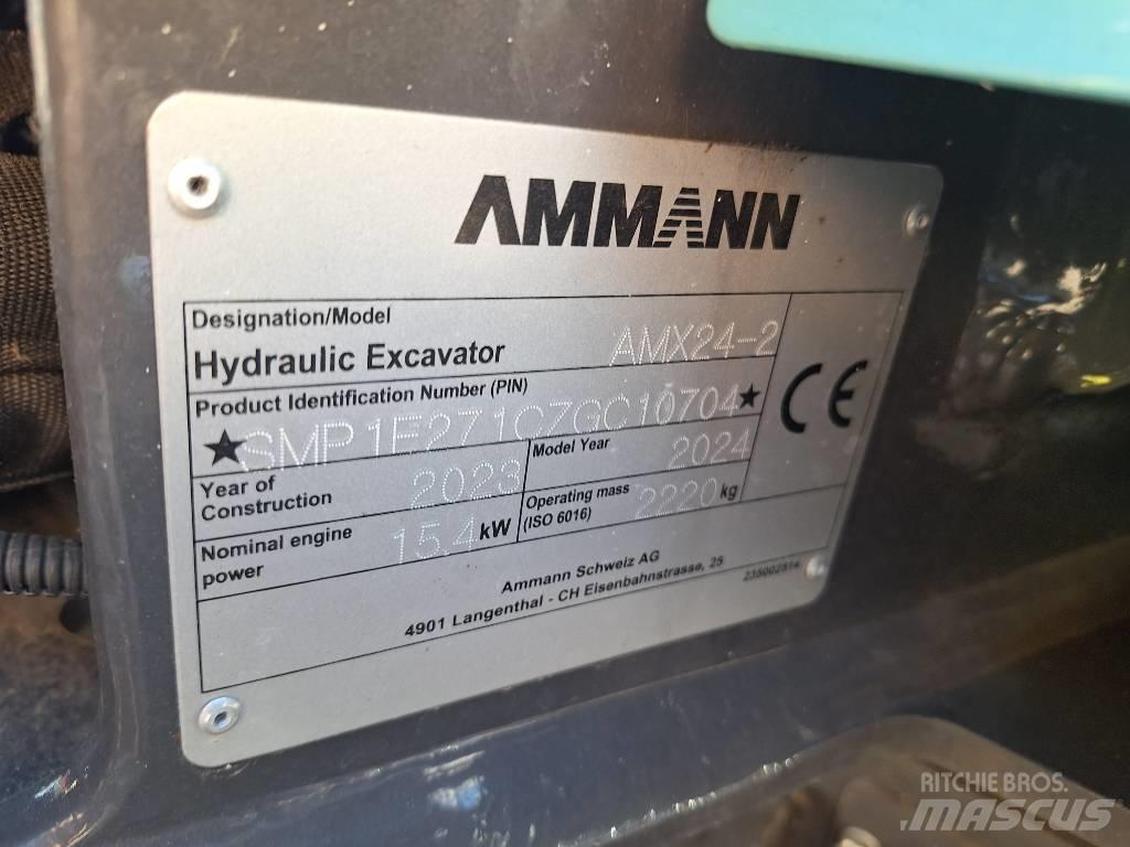 Ammann AMX24-2 Minibagger < 7t