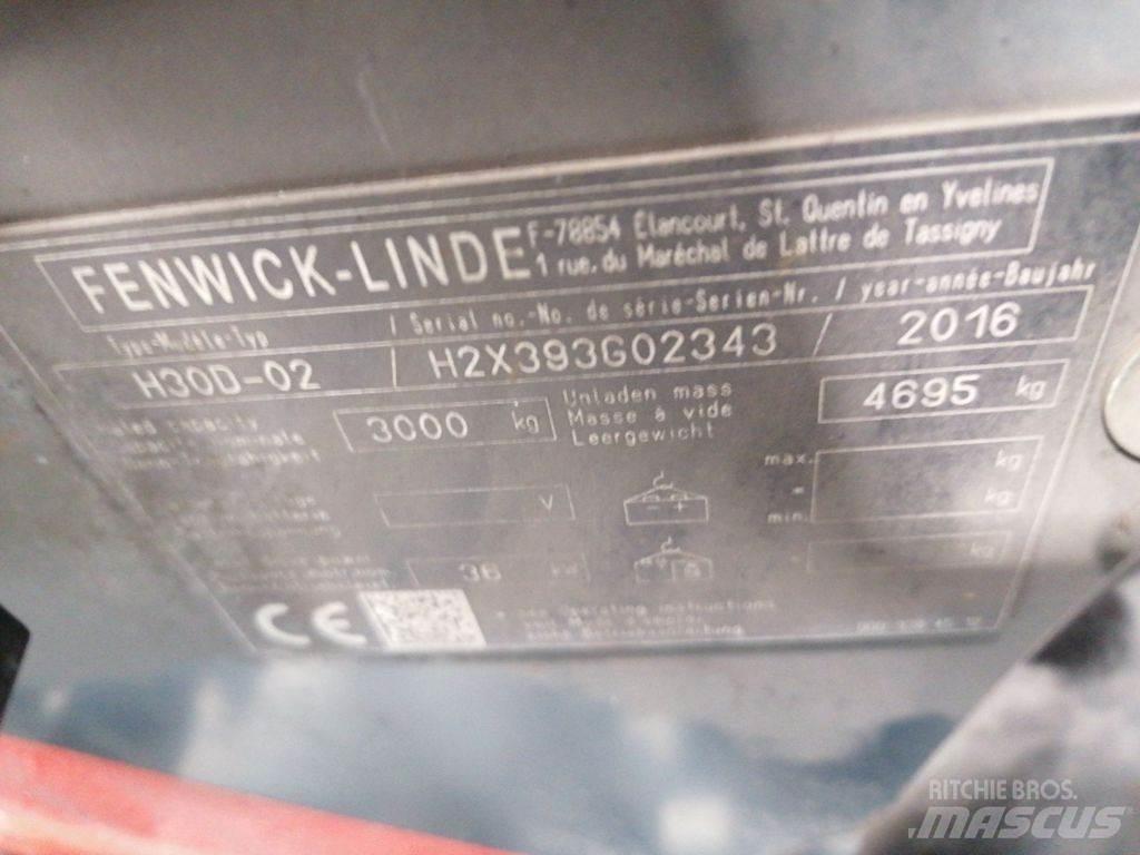 Linde H30D-02 Dieselstapler