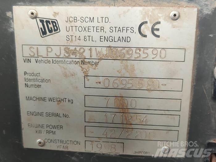JCB JS70 Midibagger  7t - 12t
