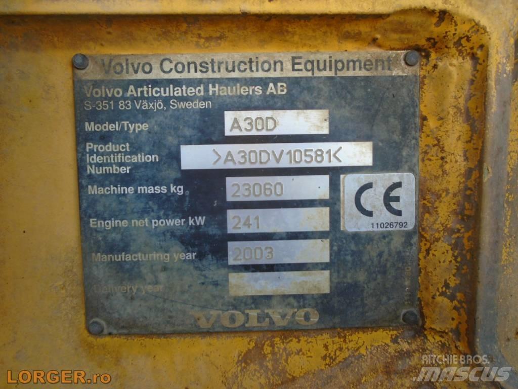 Volvo A 30 D Dumper - Knickgelenk