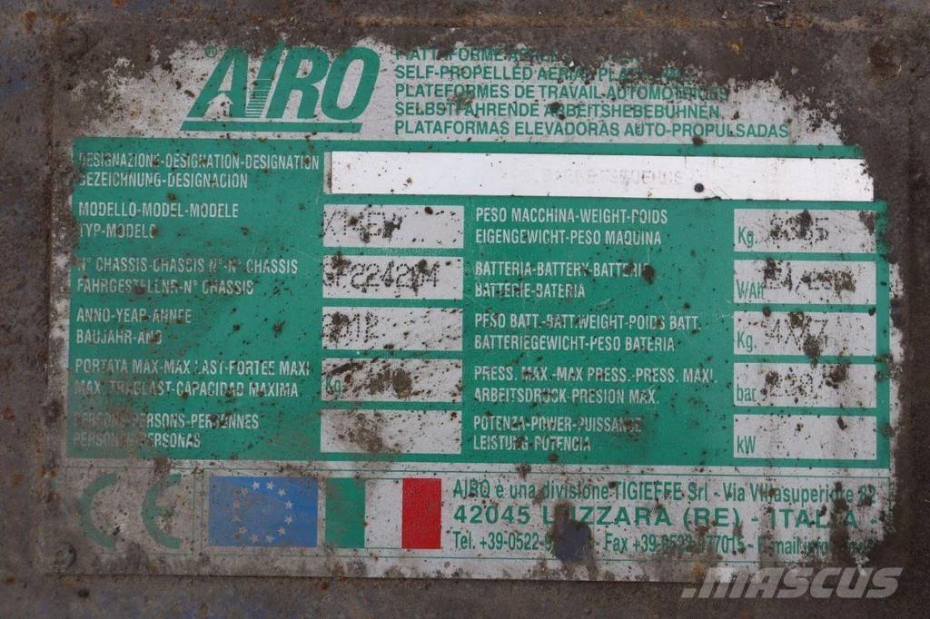 Airo X14EV Scheren-Arbeitsbühnen