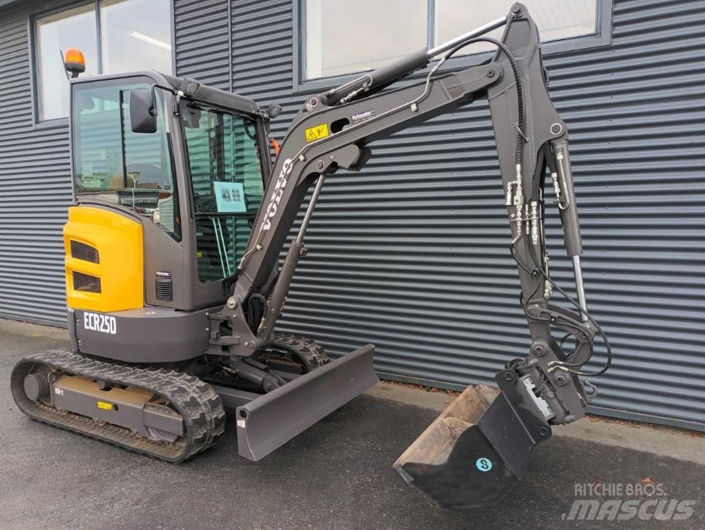 Volvo ecr25d Minibagger < 7t