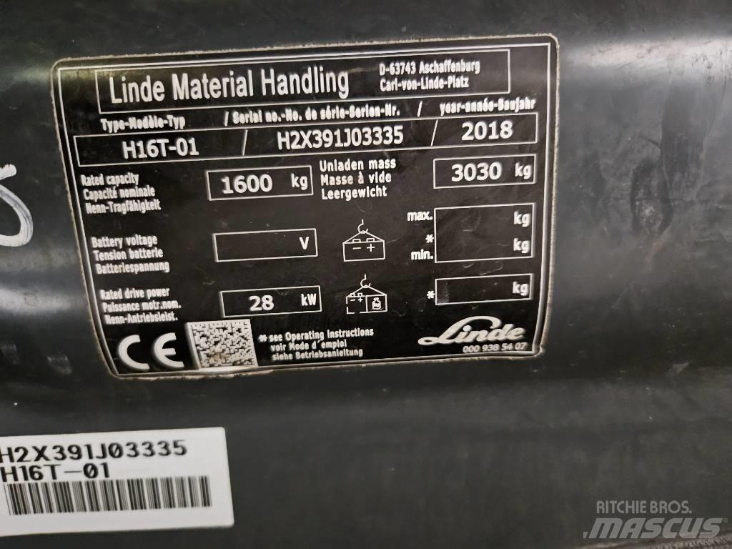 Linde H16T Gasstapler