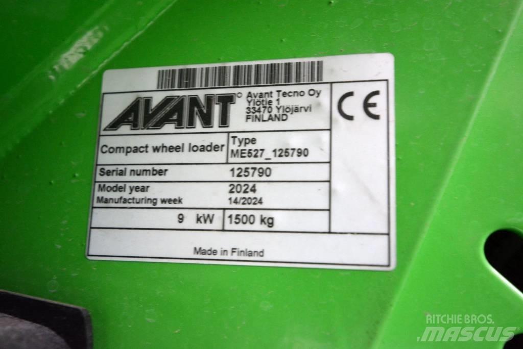 Avant e527 Minilader