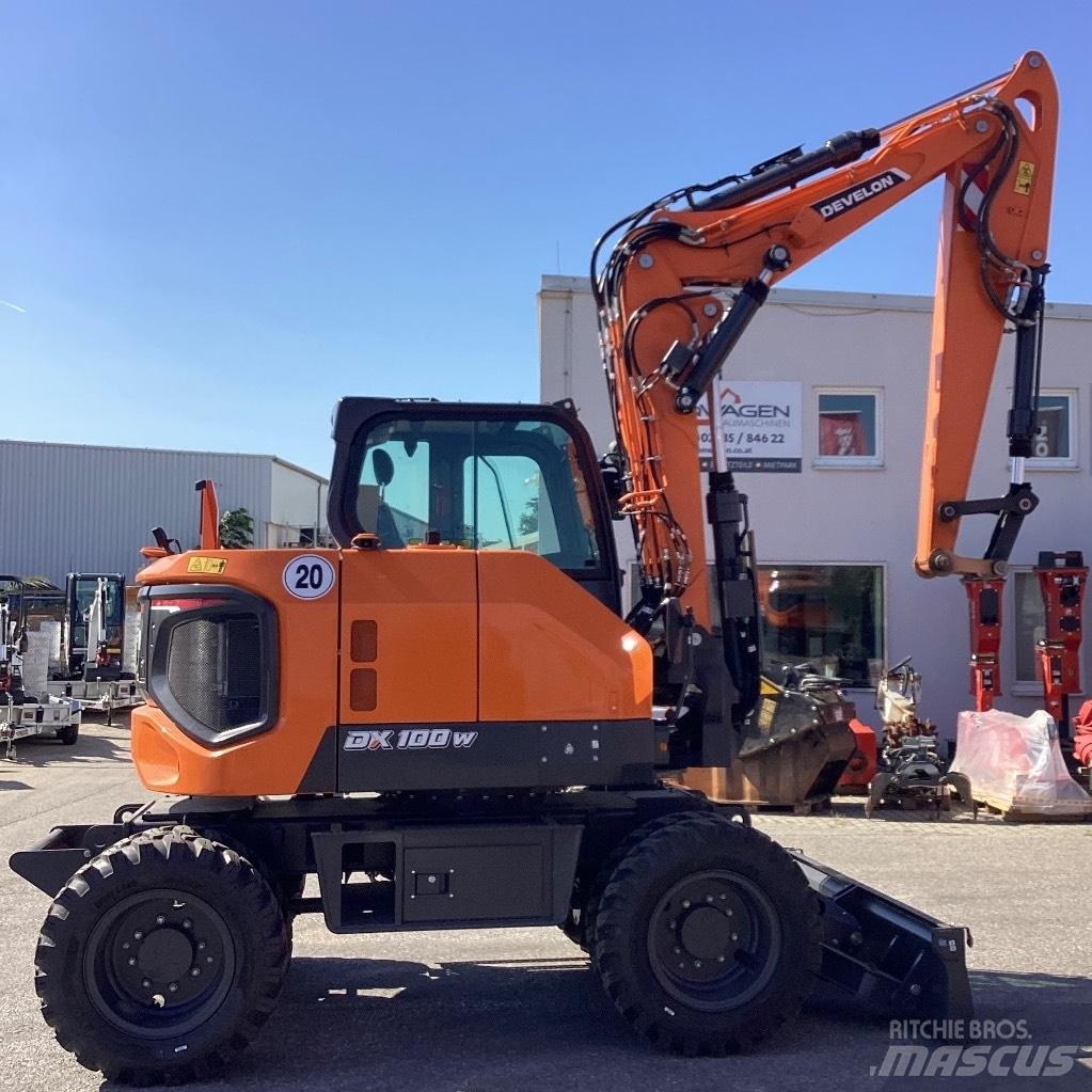 Develon DX100W-7 Mobilbagger