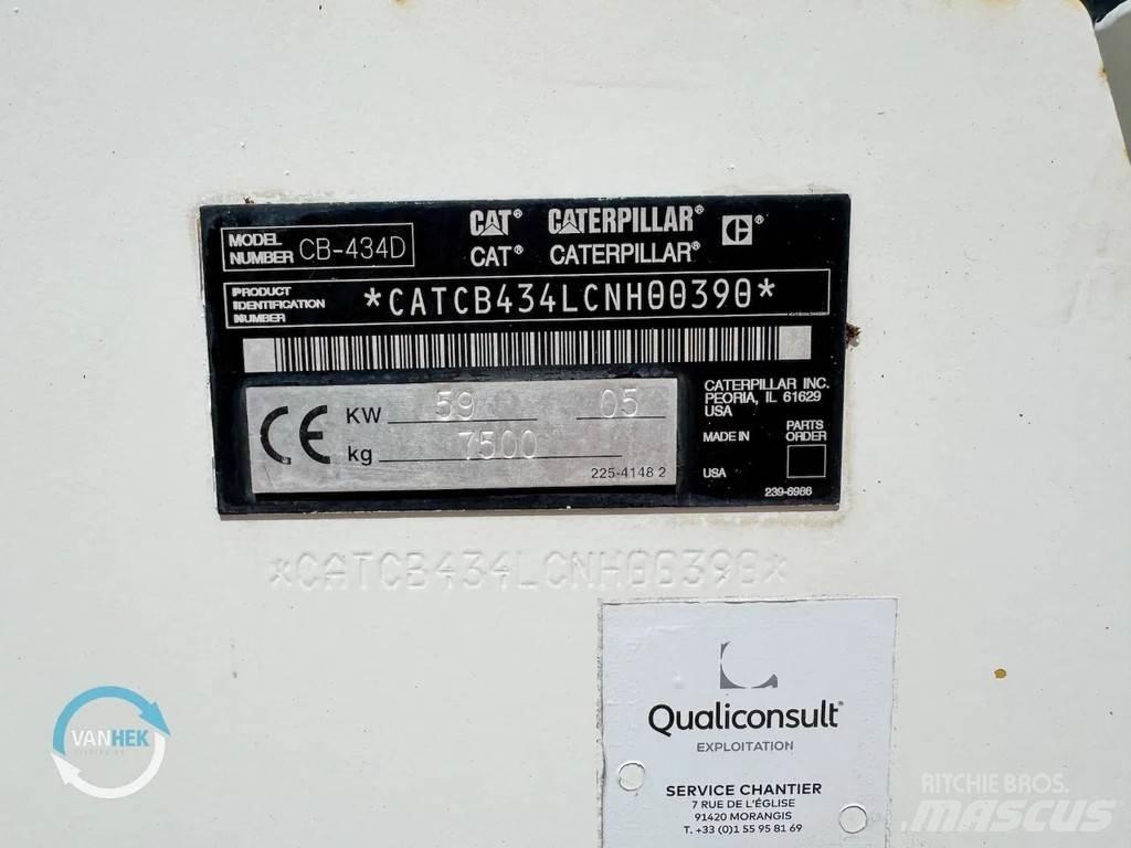 CAT CB434D Tandemwalzen