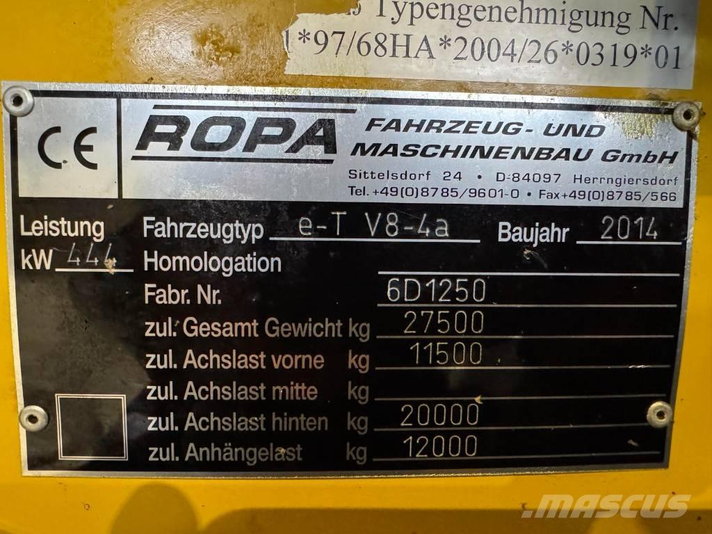 Ropa EURO Tiger 4 XL Rübenvollernter