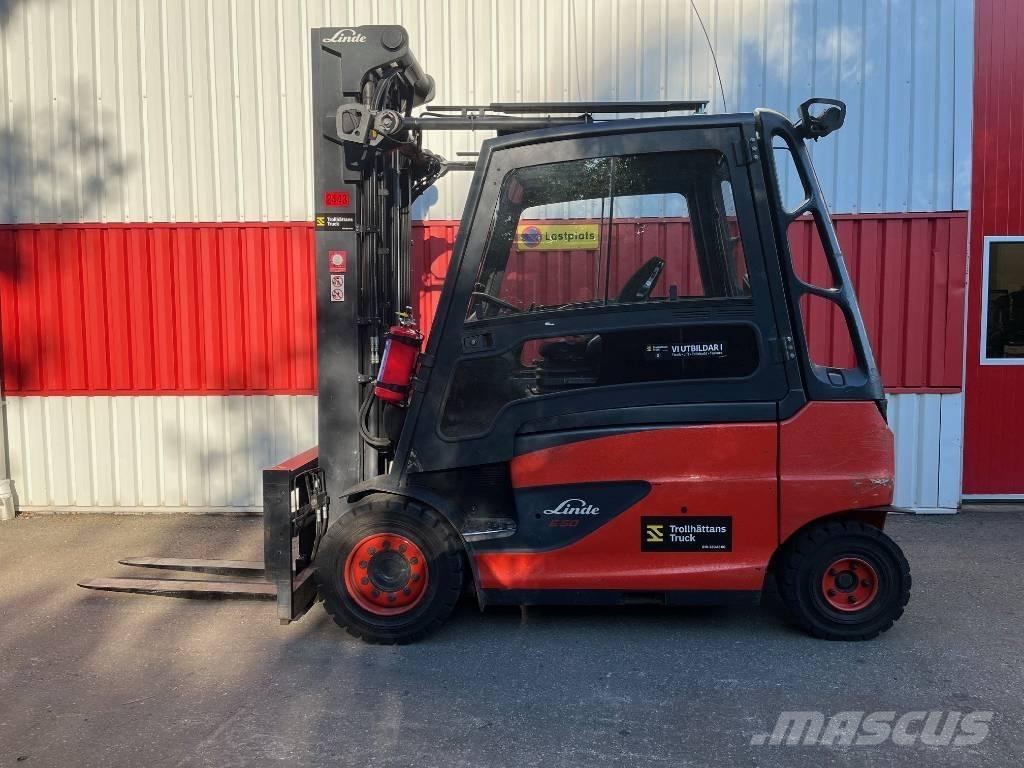 Linde E50HL-01/600 Elektrostapler