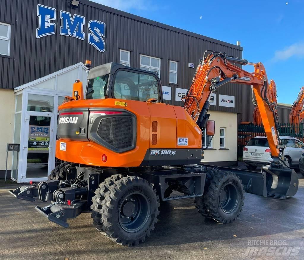 Doosan DX100W-7 Mobilbagger