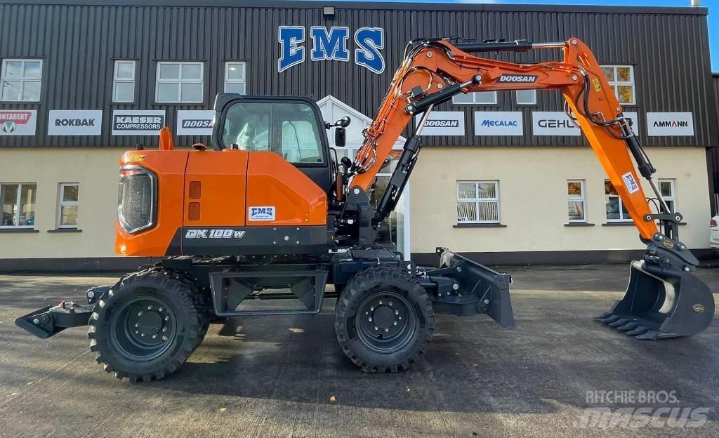 Doosan DX100W-7 Mobilbagger