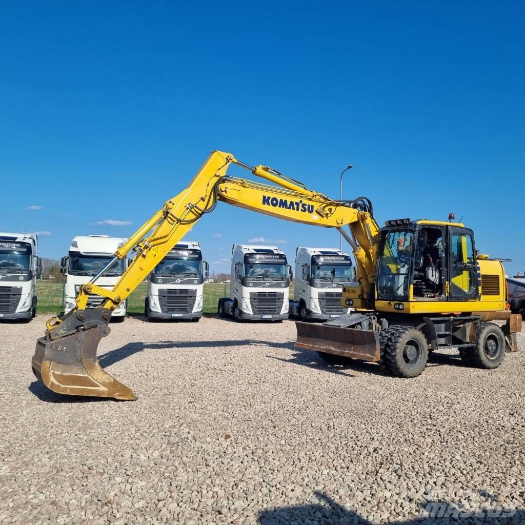 Komatsu PW160 - 11 Mobilbagger