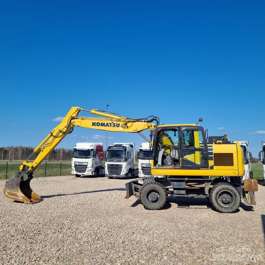 Komatsu PW160 - 11 Mobilbagger