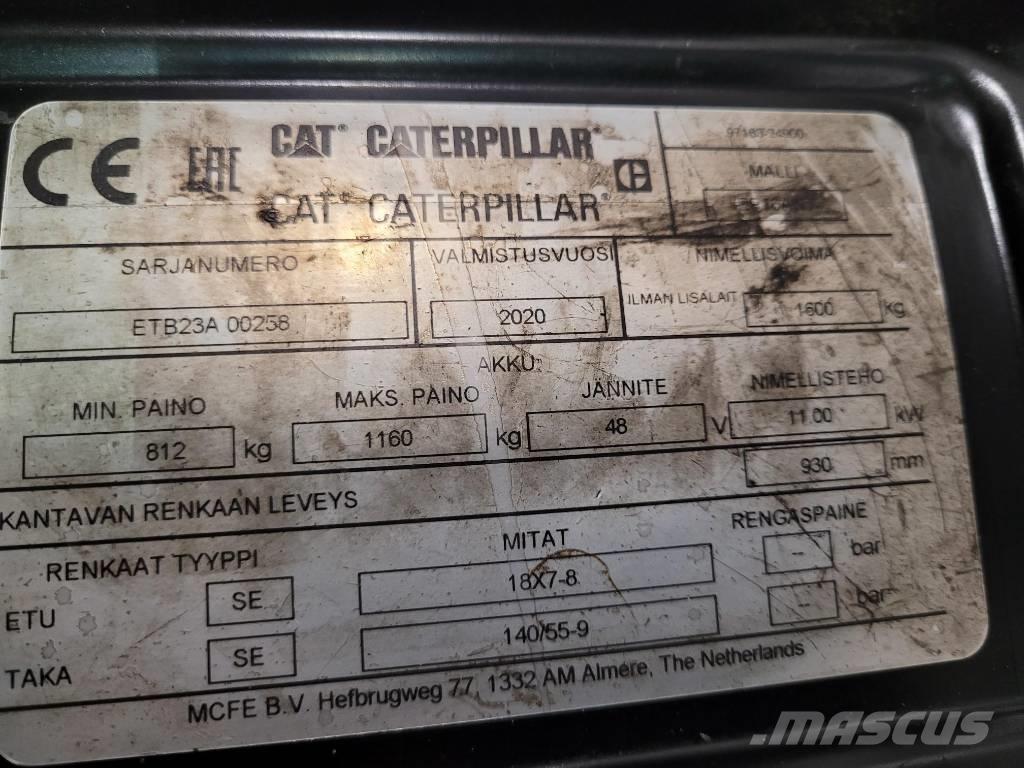 CAT EP16 ANT Elektrostapler
