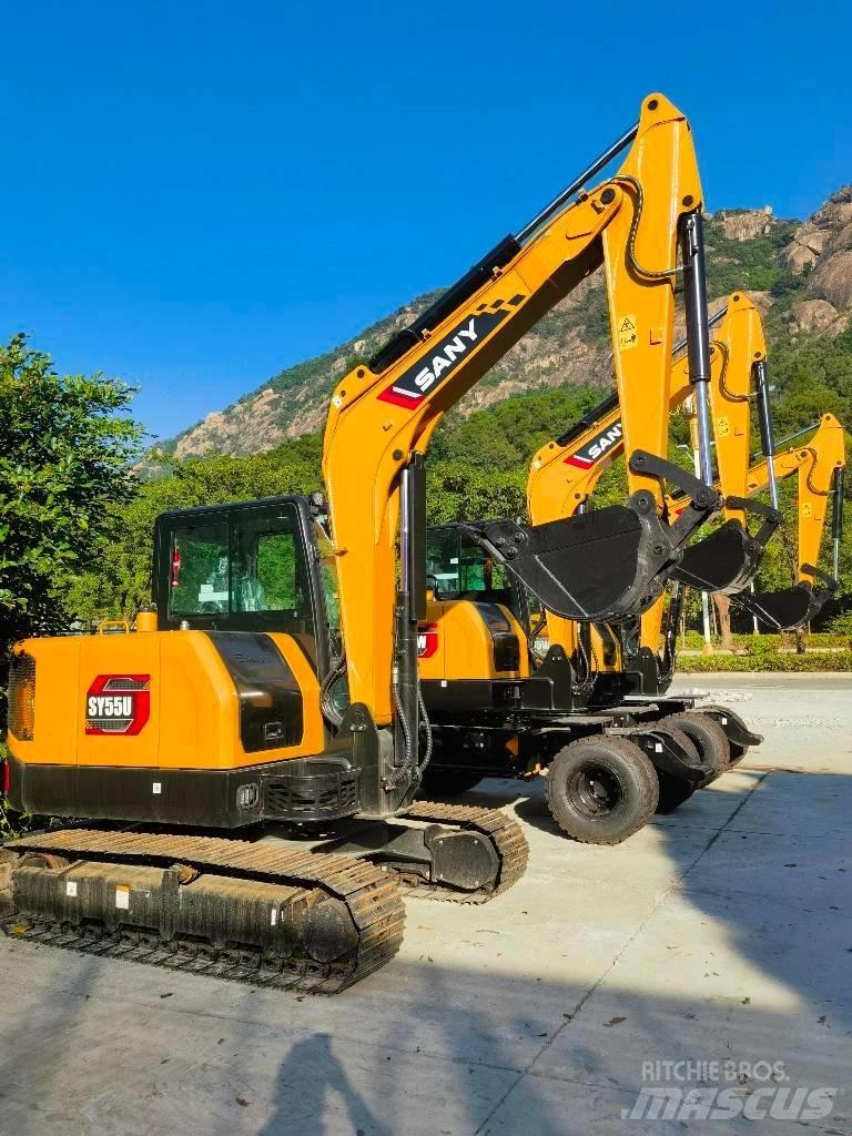 Sany sy55u Minibagger < 7t