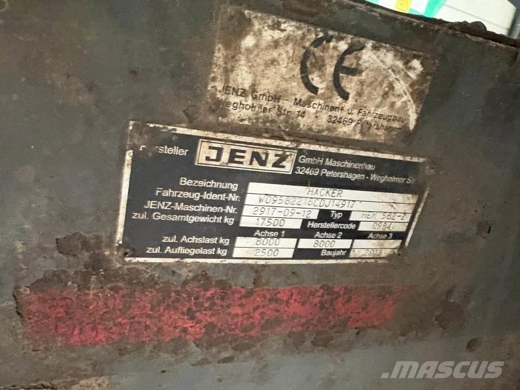 JENZ HEM 582Z Holzhäcksler