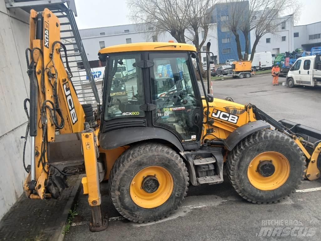 JCB 4cxAEC joystick Baggerlader