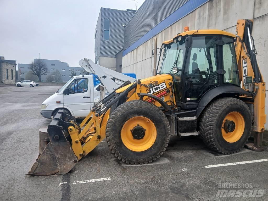 JCB 4cxAEC joystick Baggerlader
