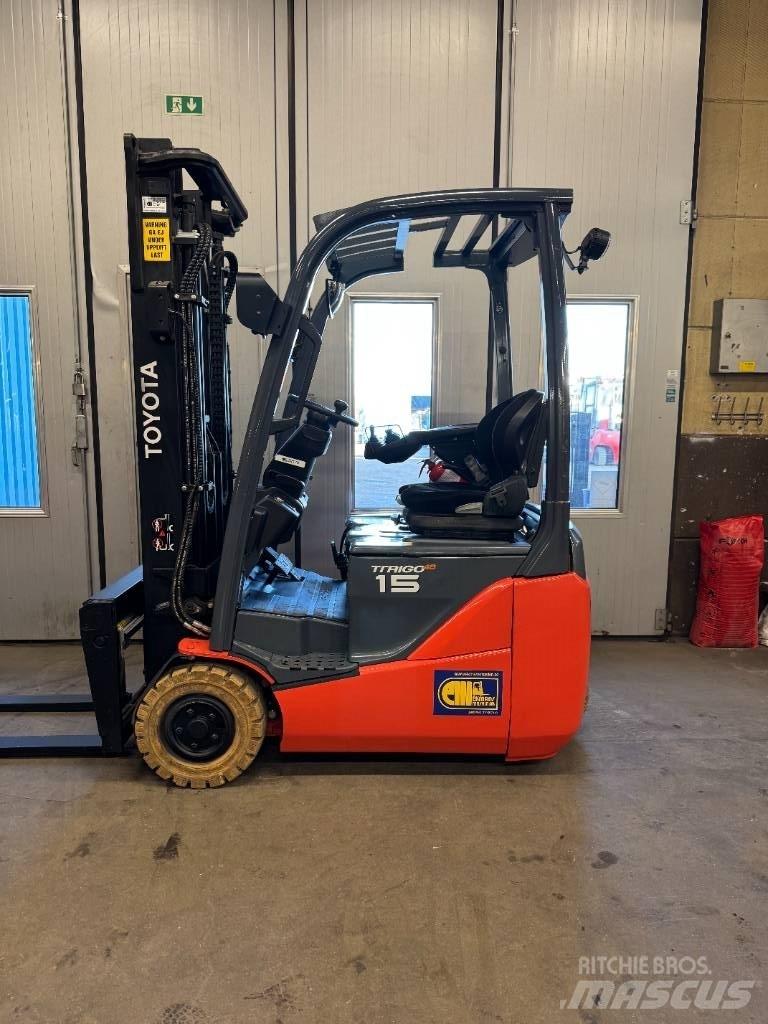Toyota truck 8FBE15T Elektrostapler