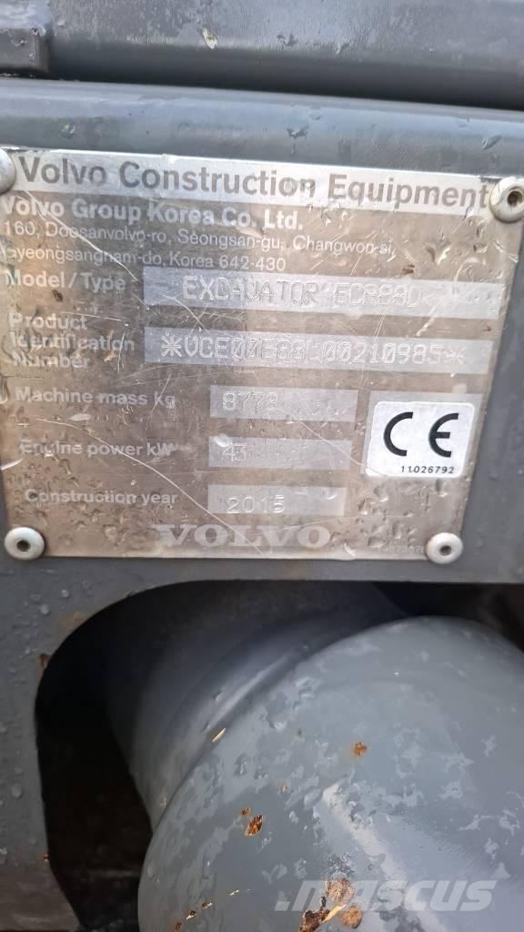 Volvo ECR88D Midibagger  7t - 12t