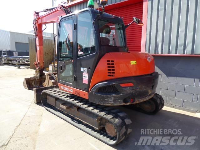 Kubota KX 080-4 Midibagger  7t - 12t